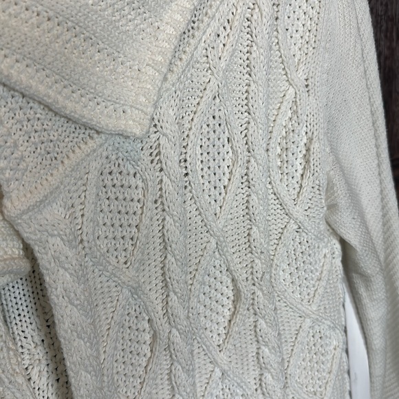 CAbi Cable Knit Open Front Cardigan - Picture 5 of 5